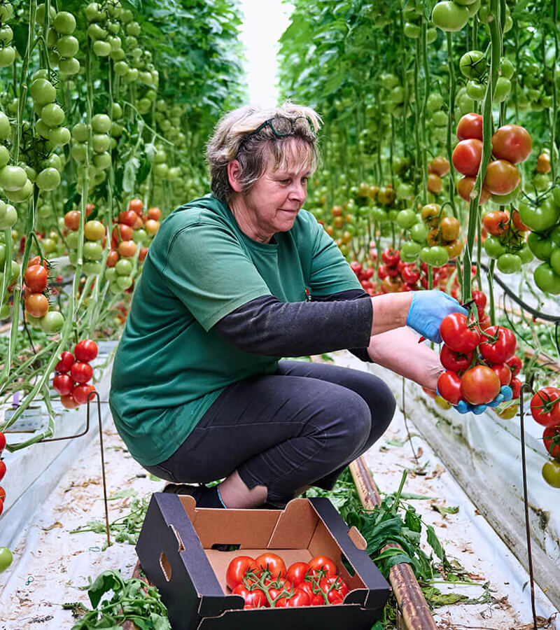 Picking Tomatoes